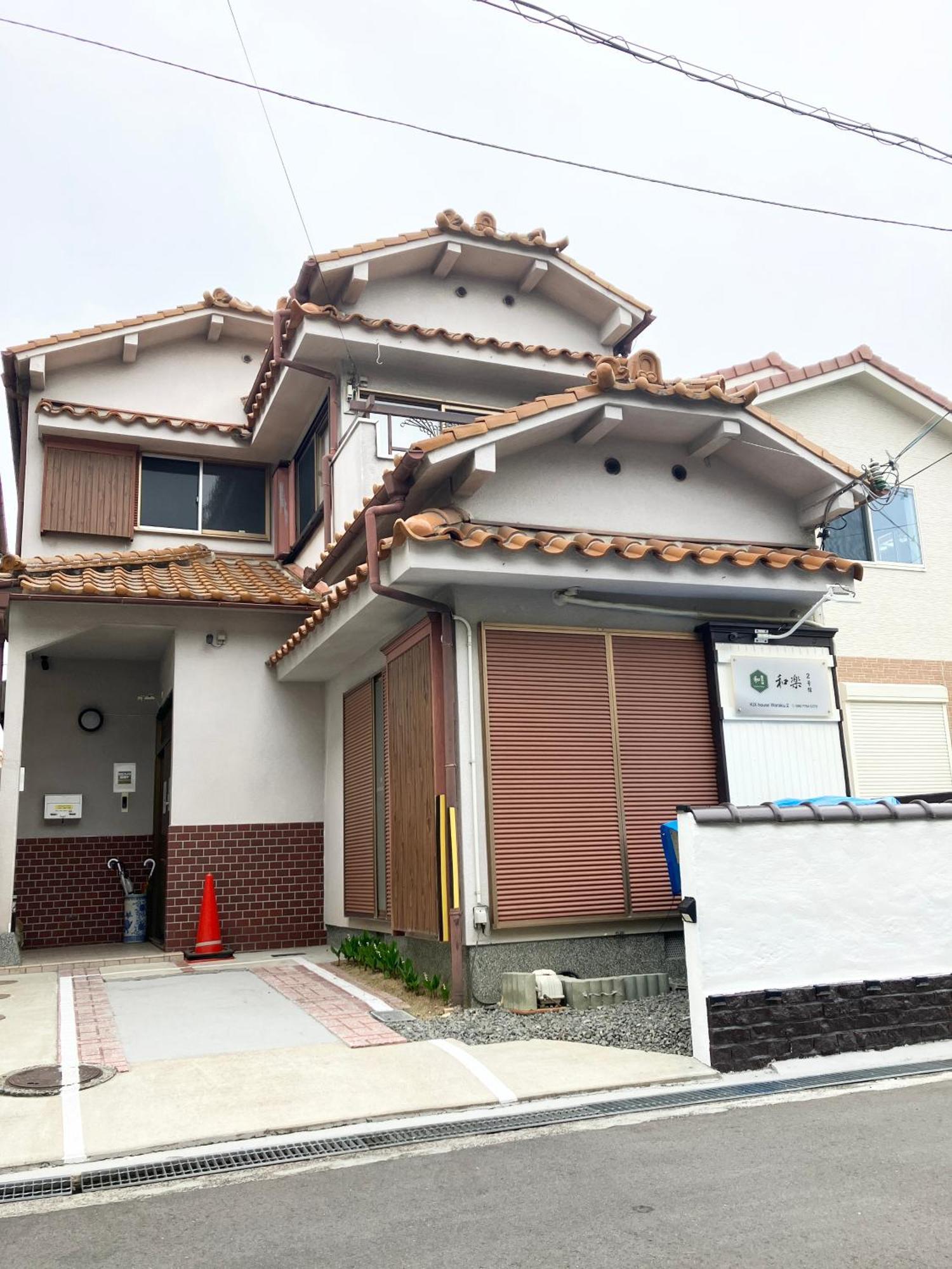 Waraku No2,Guesthouse Near Kix 이즈미-사노 외부 사진